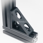 Preview: Angle Bracket 90° P40 Compact XL – black anodized